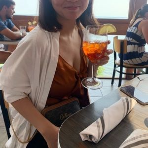 A & F Caramel Brown Cami Top